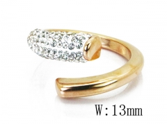 HY Wholesale 316L Stainless Steel CZ Rings-HY19R0397HIF