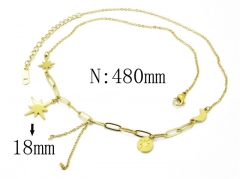 HY32N0028HHWHY Wholesale Stainless Steel 316L Necklaces-