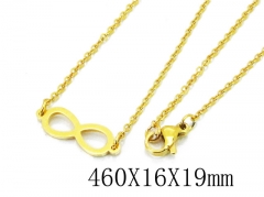 HY Wholesale Stainless Steel 316L Necklaces-HY12N0128I5