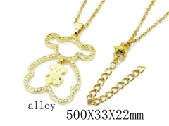 HY Wholesale Stainless Steel 316L Necklaces-HY003N044NC