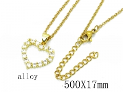 HY Wholesale Stainless Steel 316L Necklaces-HY003N033ILE