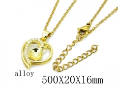 HY Wholesale Stainless Steel 316L Necklaces-HY006N045ILE