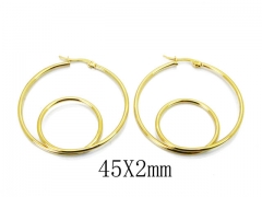 HY Wholesale 316L Stainless Steel Earrings-HY58E1328JS