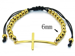 HY Stainless Steel 316L Bracelets (Rope Weaving)-HY76B1902NT