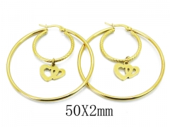 HY Wholesale 316L Stainless Steel Earrings-HY58E1316LC