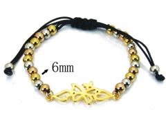 HY Stainless Steel 316L Bracelets (Rope Weaving)-HY76B1943NE