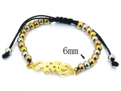 HY Stainless Steel 316L Bracelets (Rope Weaving)-HY76B1951NZ