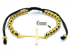 HY Stainless Steel 316L Bracelets (Rope Weaving)-HY76B1901NX