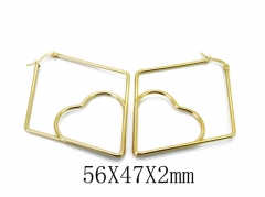 HY Wholesale 316L Stainless Steel Earrings-HY58E1320JX