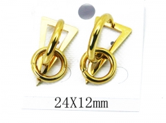HY Wholesale 316L Stainless Steel Drops Earrings-HY58E1308MX