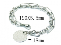 HY Wholesale Stainless Steel 316L Bracelets-HY40B0240PL