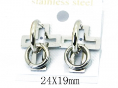 HY Wholesale 316L Stainless Steel Drops Earrings-HY58E1303LQ