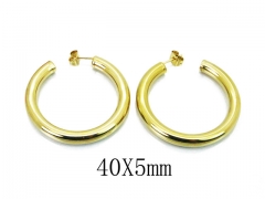 HY Wholesale Stainless Steel Hollow Hoop Earrings-HY58E1346MZ