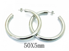 HY Wholesale Stainless Steel Hollow Hoop Earrings-HY58E1347LE