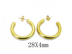 HY Wholesale Stainless Steel Hollow Hoop Earrings-HY58E1344MQ