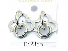 HY Wholesale 316L Stainless Steel Drops Earrings-HY58E1301LZ