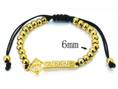 HY Stainless Steel 316L Bracelets (Rope Weaving)-HY76B1895NV