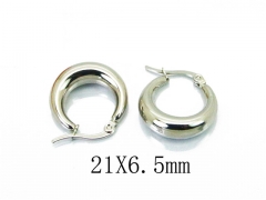 HY Wholesale Stainless Steel Hollow Hoop Earrings-HY58E1349NG