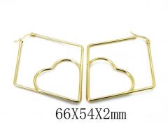 HY Wholesale 316L Stainless Steel Earrings-HY58E1321JC