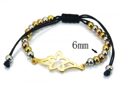 HY Stainless Steel 316L Bracelets (Rope Weaving)-HY76B1934NT