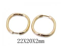 HY Wholesale 316L Stainless Steel Earrings-HY05E1842HFF