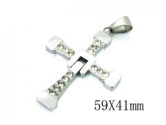 HY 316L Stainless Steel Cross Pendants-HY13P1117HHZ