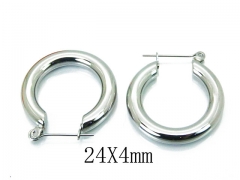 HY Stainless Steel 316L Huggie Hoop Earrings-HY05E1807HSS