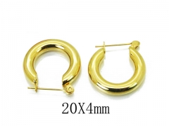 HY Stainless Steel 316L Huggie Hoop Earrings-HY05E1806HZL