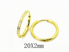 HY Wholesale 316L Stainless Steel Earrings-HY05E1912IHF
