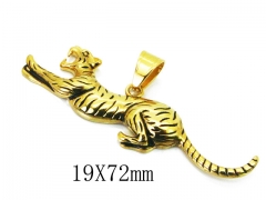 HY 316L Stainless Steel Animal Pendant-HY13P1031HHS