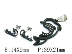 HY 316L Stainless Steel jewelry Animal Set-HY64S1130HIE