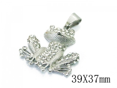 HY 316L Stainless Steel Animal Pendant-HY13P1061HIS