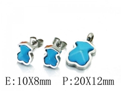 HY 316L Stainless Steel jewelry Bears Set-HY64S1138HJV
