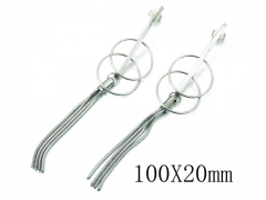 HY Wholesale 316L Stainless Steel Drops Earrings-HY26E0356NE