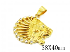 HY 316L Stainless Steel Animal Pendant-HY13P1063HIA