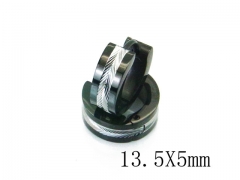 HY Stainless Steel 316L Huggie Hoop Earrings-HY05E1816ML