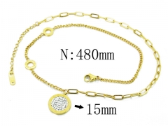 HY Wholesale| Popular CZ Necklaces-HY80N0326OW