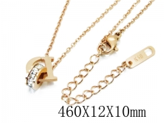 HY Wholesale| Popular CZ Necklaces-HY32N0049NL