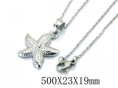 HY Stainless Steel 316L Necklaces (Animal Style)-HY64N0050LV