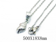 HY Stainless Steel 316L Necklaces (Animal Style)-HY64N0055LY