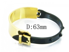 HY Wholesale 316L Stainless Steel Popular Bangle-HY80B1063IIQ