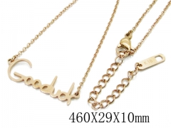 HY Wholesale Stainless Steel 316L Necklaces-HY32N0054NL