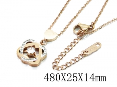 HY Wholesale| Popular CZ Necklaces-HY80N0310NL