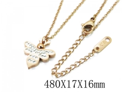 HY Stainless Steel 316L Necklaces (Animal Style)-HY80N0319NR