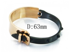 HY Wholesale 316L Stainless Steel Popular Bangle-HY80B1064IID