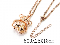 HY Stainless Steel 316L Necklaces (Bear Style)-HY90N0172IVV