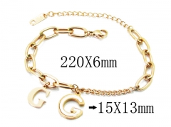 HY Wholesale Stainless Steel 316L Bracelets-HY80B1071PU