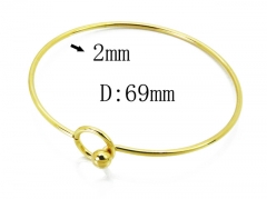 HY Wholesale 316L Stainless Steel Popular Bangle-HY64B1359NC