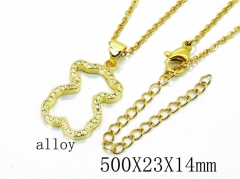 HY Stainless Steel 316L Necklaces (Bear Style)-HY005N007