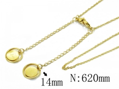 HY Wholesale Stainless Steel 316L Necklaces-HY80N0329OA
